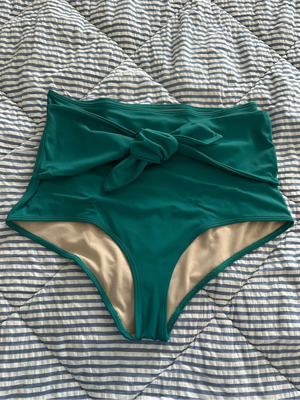 Kortni Jeane Medium Quetzal Tie-Up-Front Bottoms